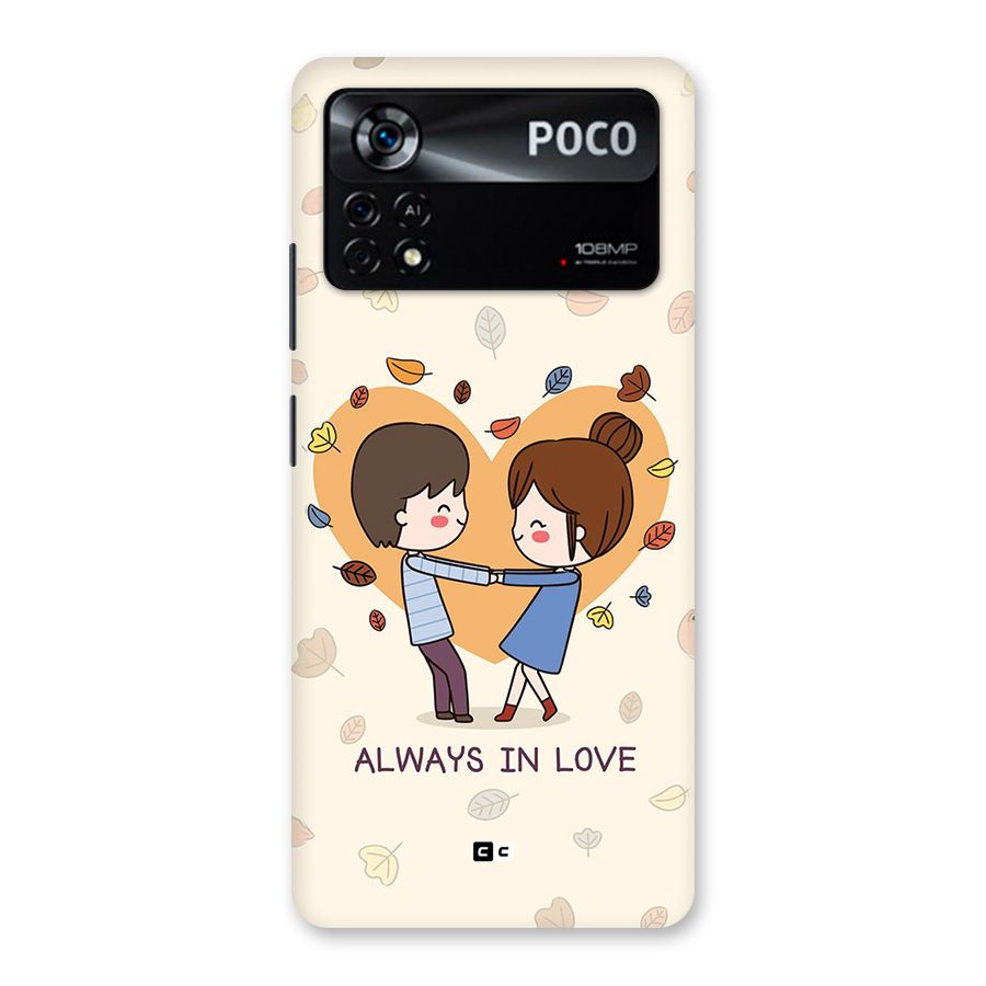 Always In Love Back Case for Poco X4 Pro 5G