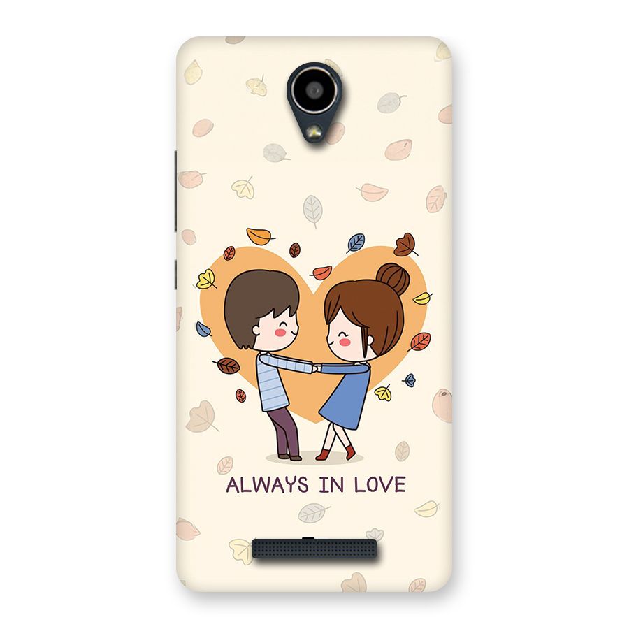 Always In Love Back Case for Redmi Note 2