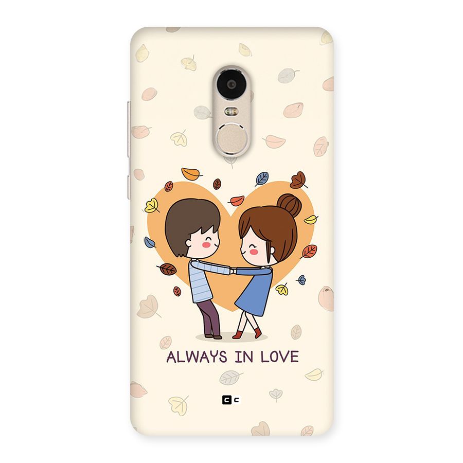 Always In Love Back Case for Redmi Note 4