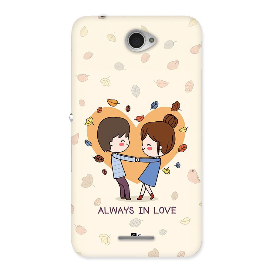 Always In Love Back Case for Xperia E4