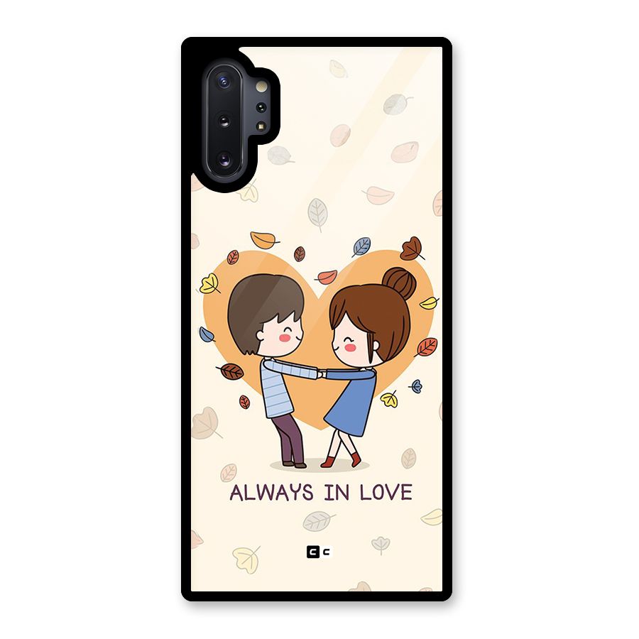 Always In Love Glass Back Case for Galaxy Note 10 Plus