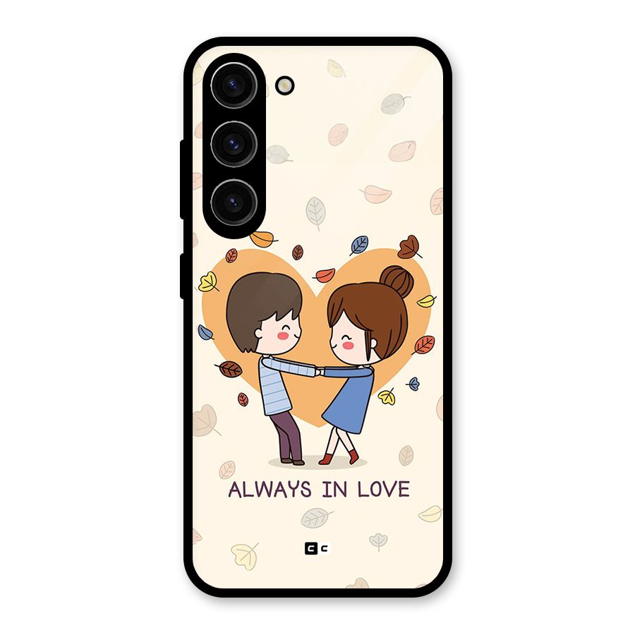 Always In Love Glass Back Case for Galaxy S23
