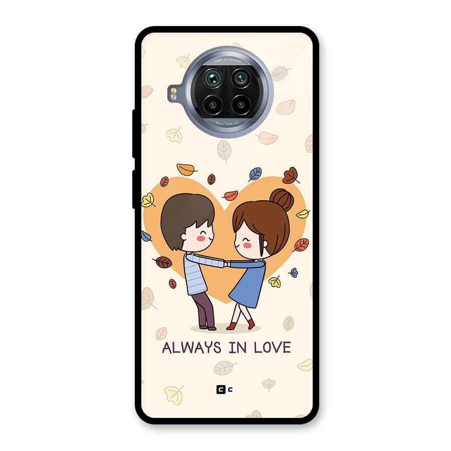 Always In Love Glass Back Case for Mi 10i