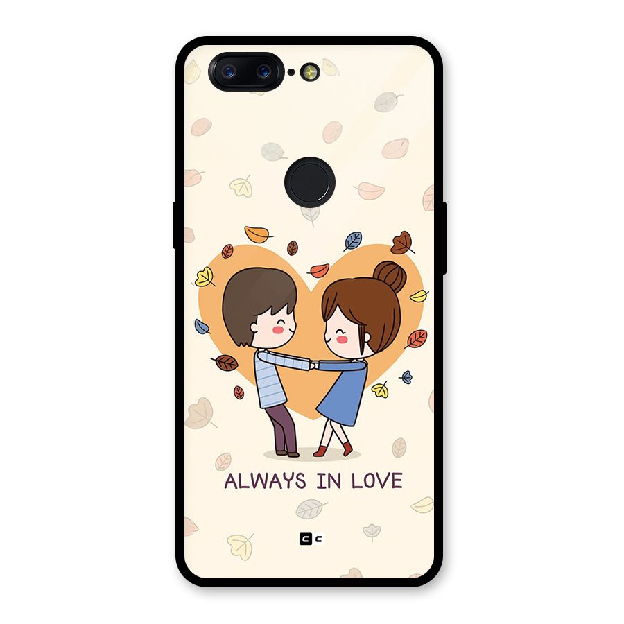 Always In Love Glass Back Case for OnePlus 5T
