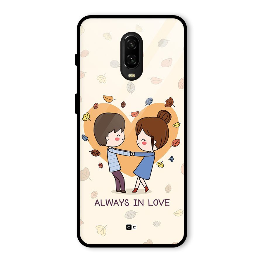 Always In Love Glass Back Case for OnePlus 6T