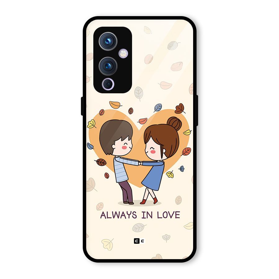 Always In Love Glass Back Case for OnePlus 9