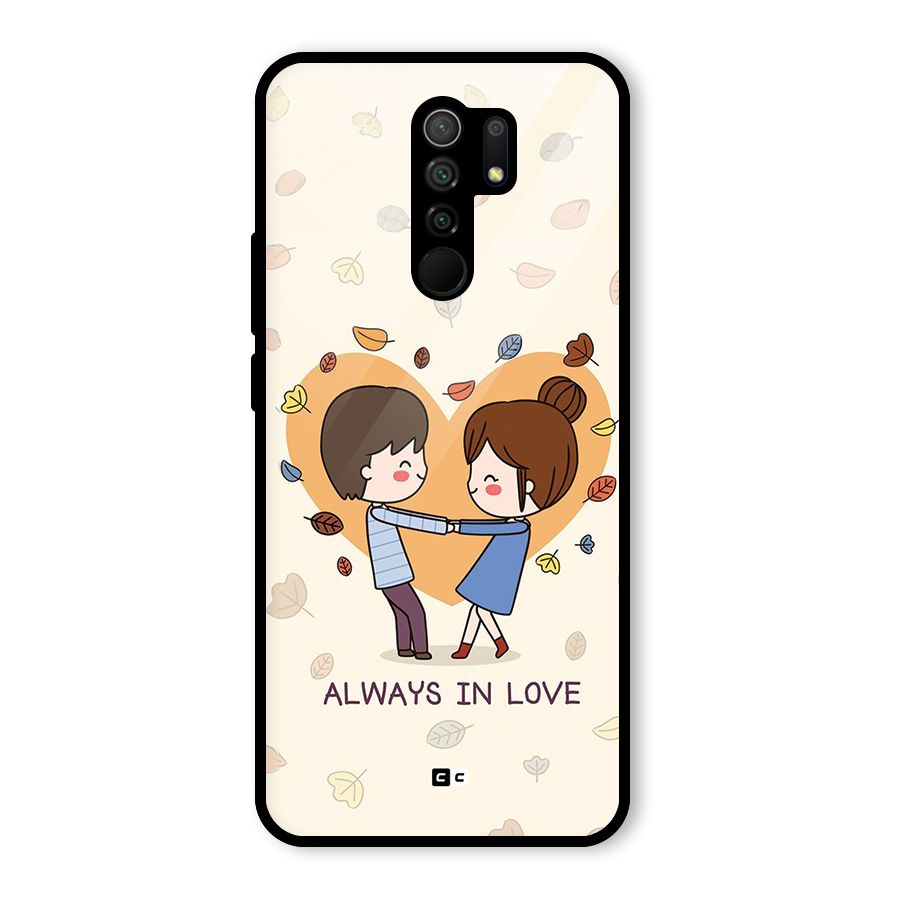 Always In Love Glass Back Case for Poco M2