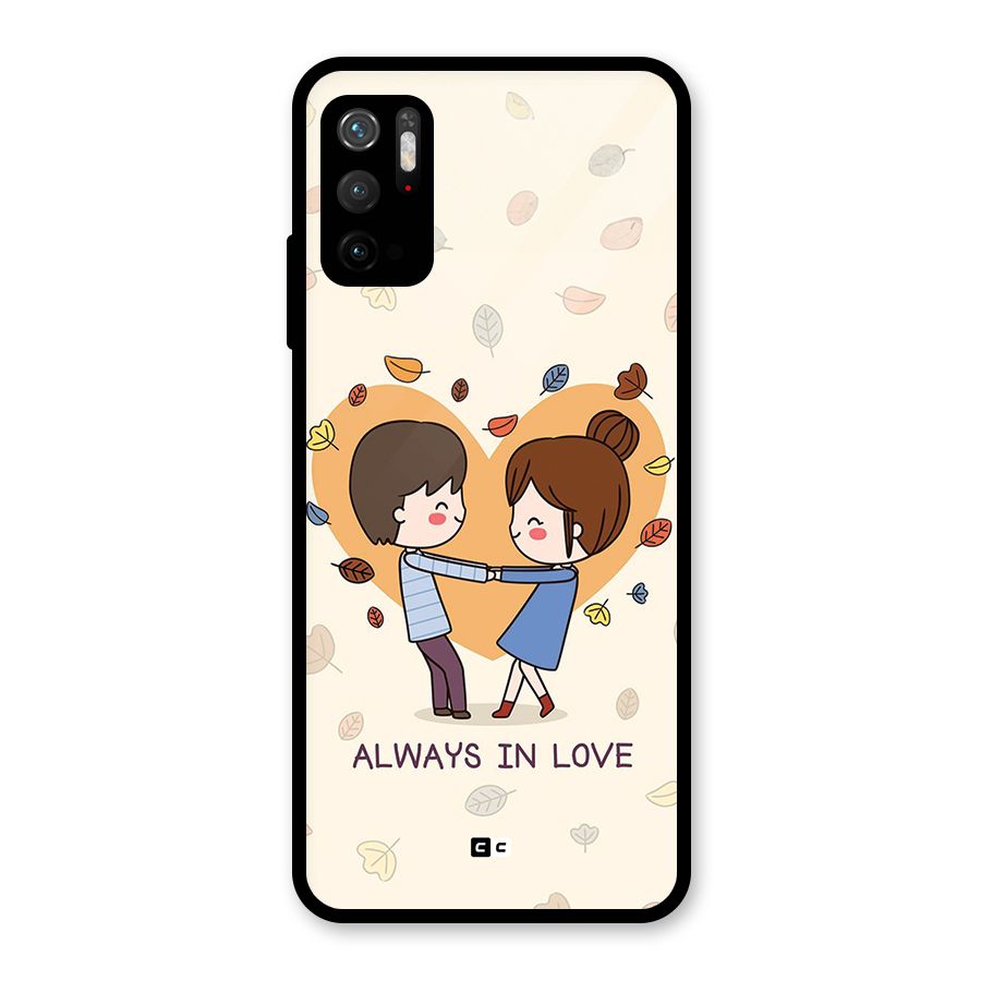 Always In Love Glass Back Case for Poco M3 Pro 5G