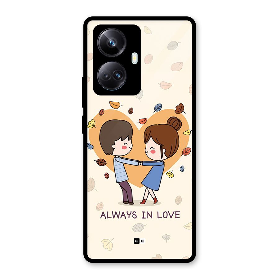 Always In Love Glass Back Case for Realme 10 Pro Plus