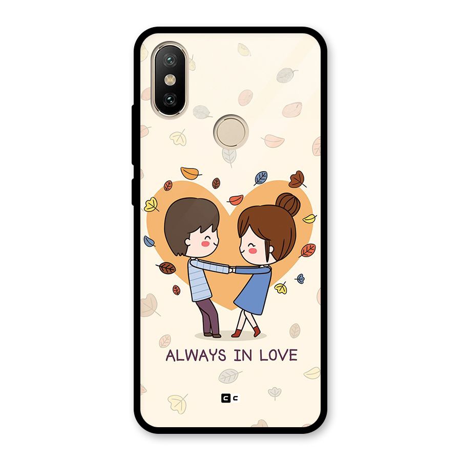 Always In Love Glass Back Case for Redmi A2