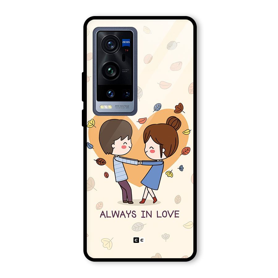 Always In Love Glass Back Case for Vivo X60 Pro Plus