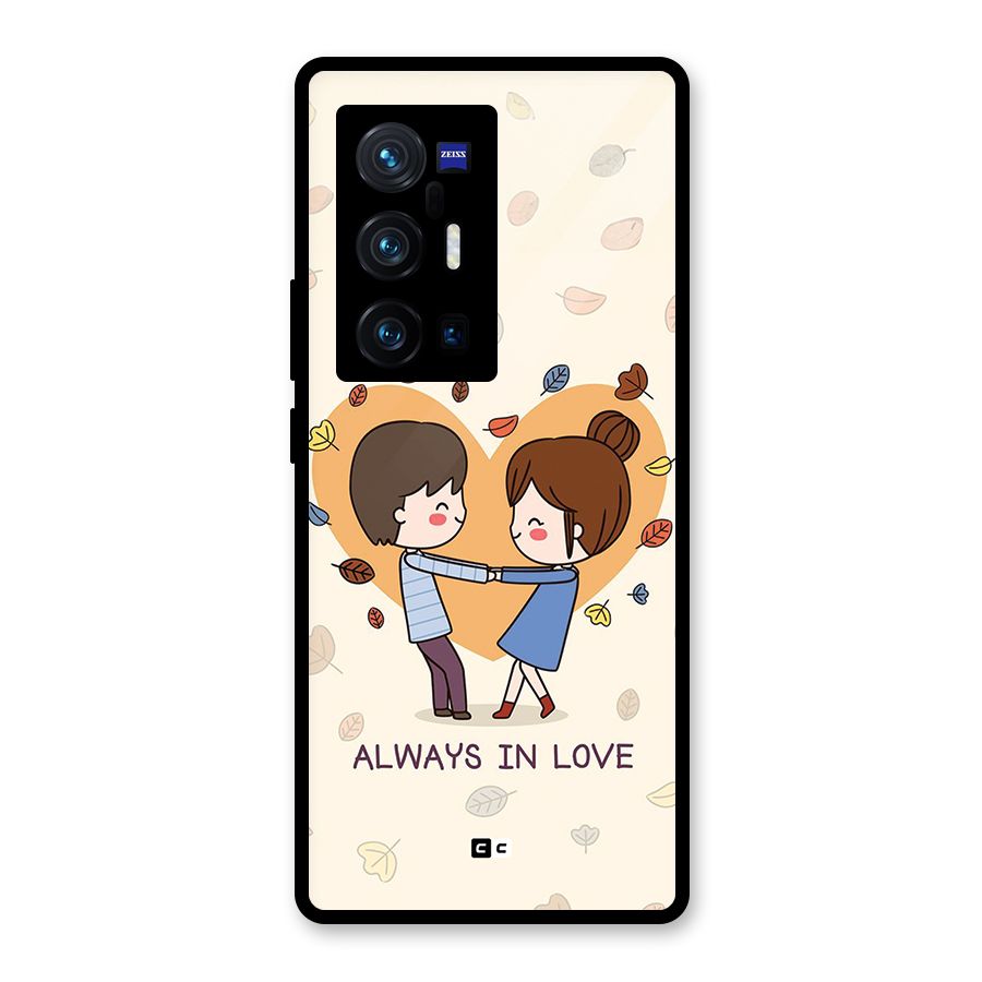 Always In Love Glass Back Case for Vivo X70 Pro Plus