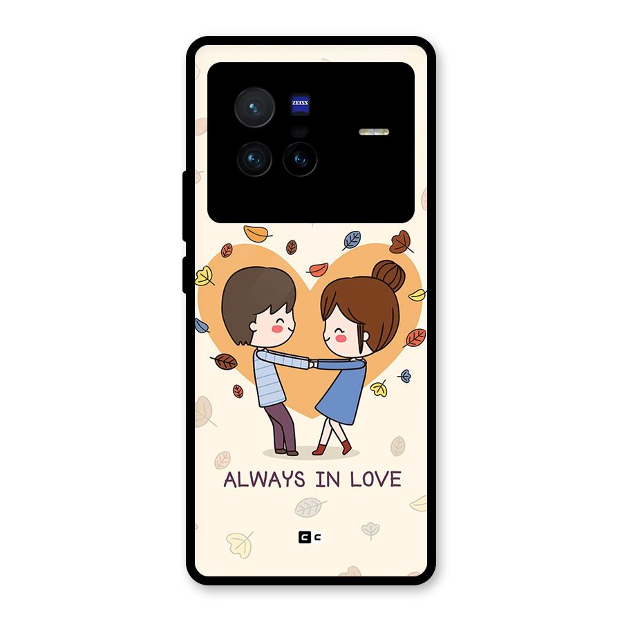 Always In Love Glass Back Case for Vivo X80