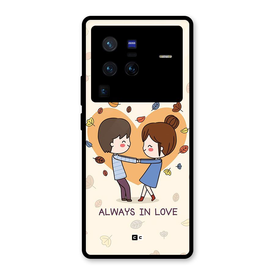 Always In Love Glass Back Case for Vivo X80 Pro