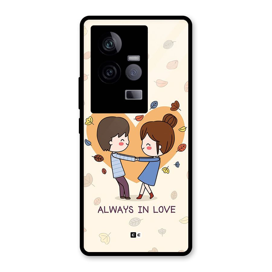 Always In Love Glass Back Case for Vivo iQOO 11 5G