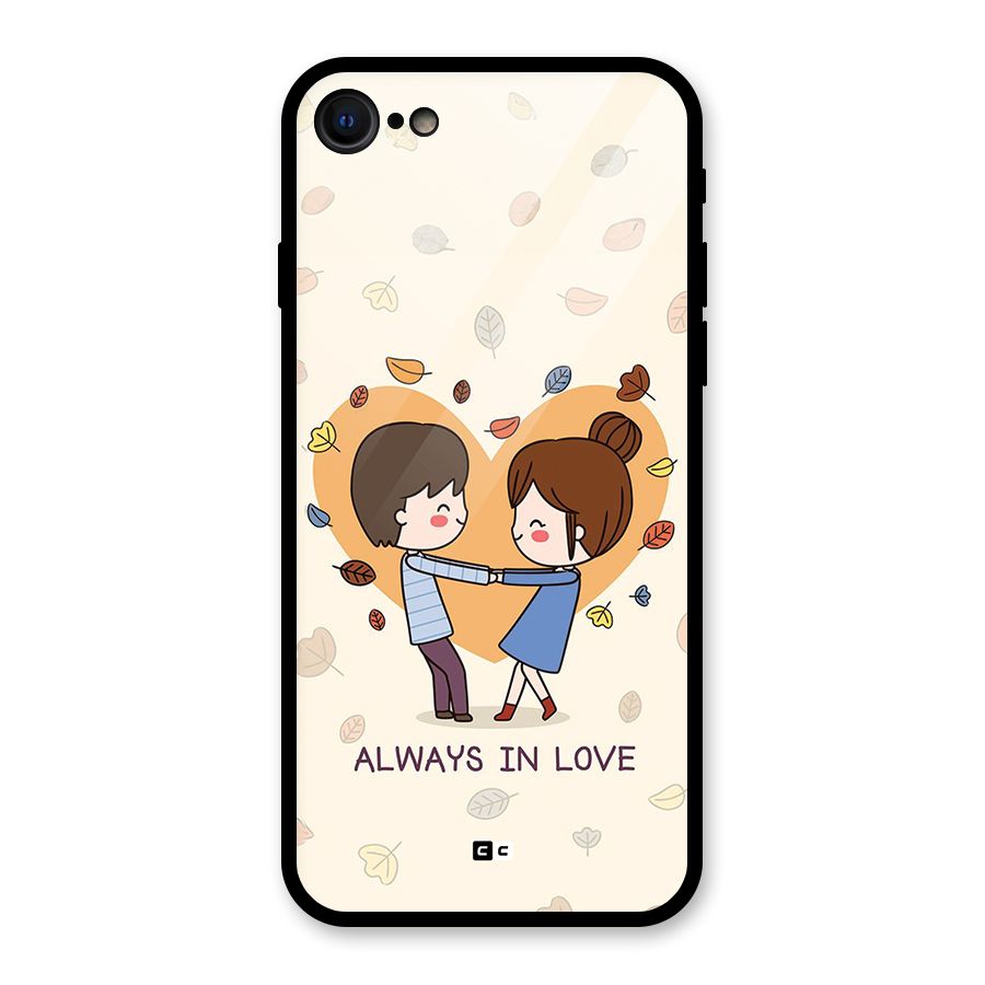 Always In Love Glass Back Case for iPhone SE 2022