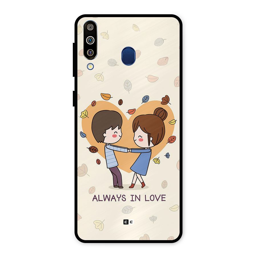 Always In Love Metal Back Case for Galaxy M30