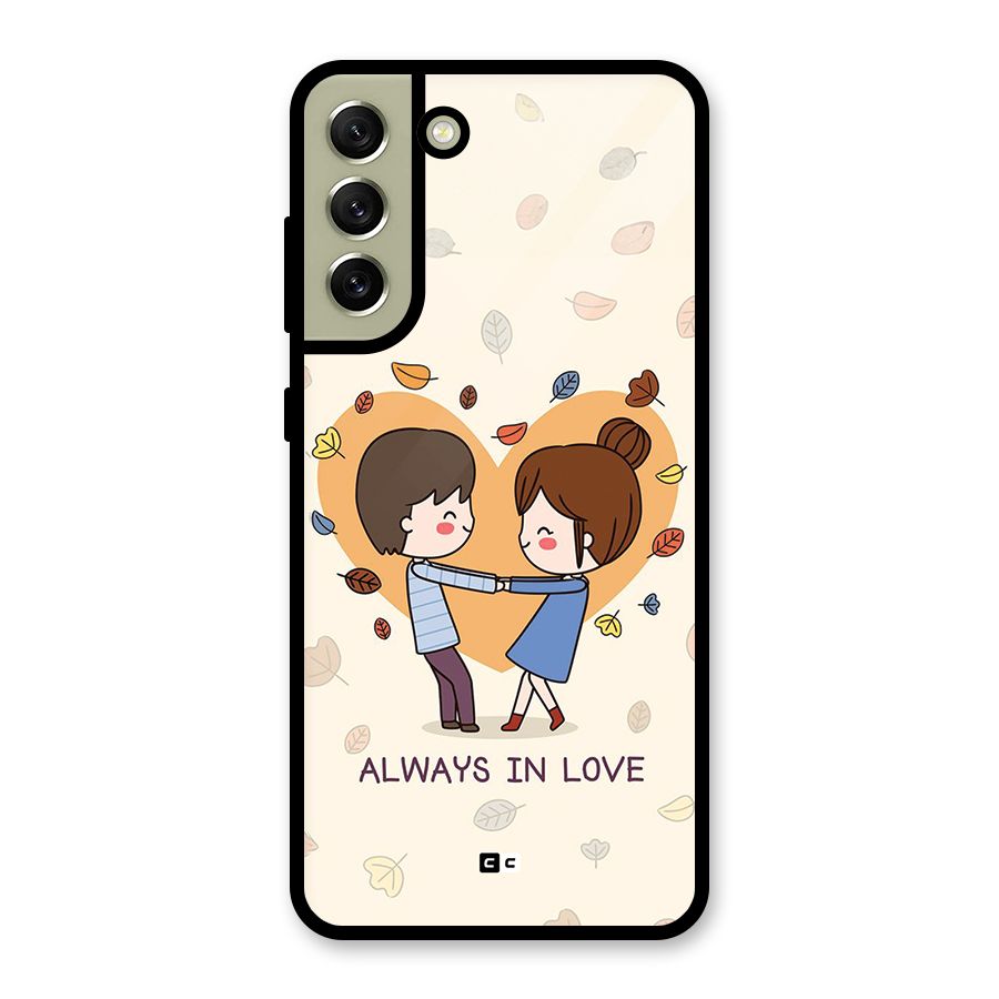 Always In Love Metal Back Case for Galaxy S21 FE 5G (2023)