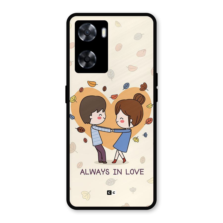 Always In Love Metal Back Case for OnePlus Nord N20 SE