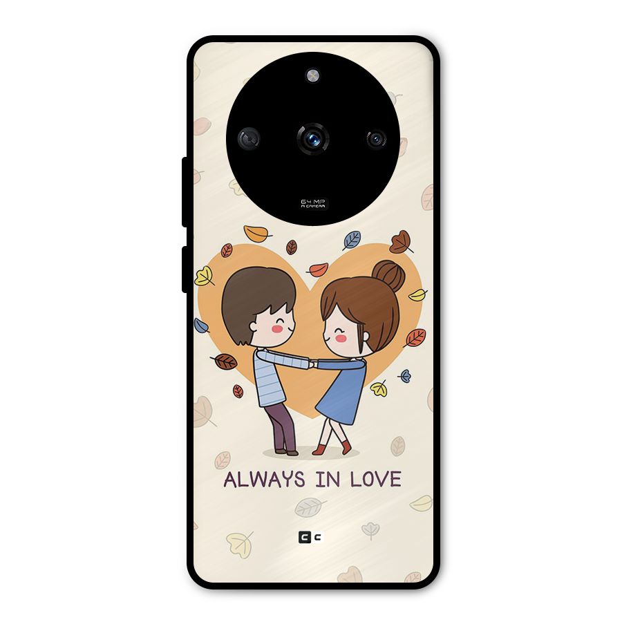 Always In Love Metal Back Case for Realme Narzo 60 5G