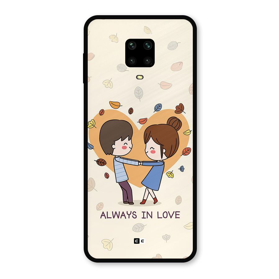 Always In Love Metal Back Case for Redmi Note 10 Lite