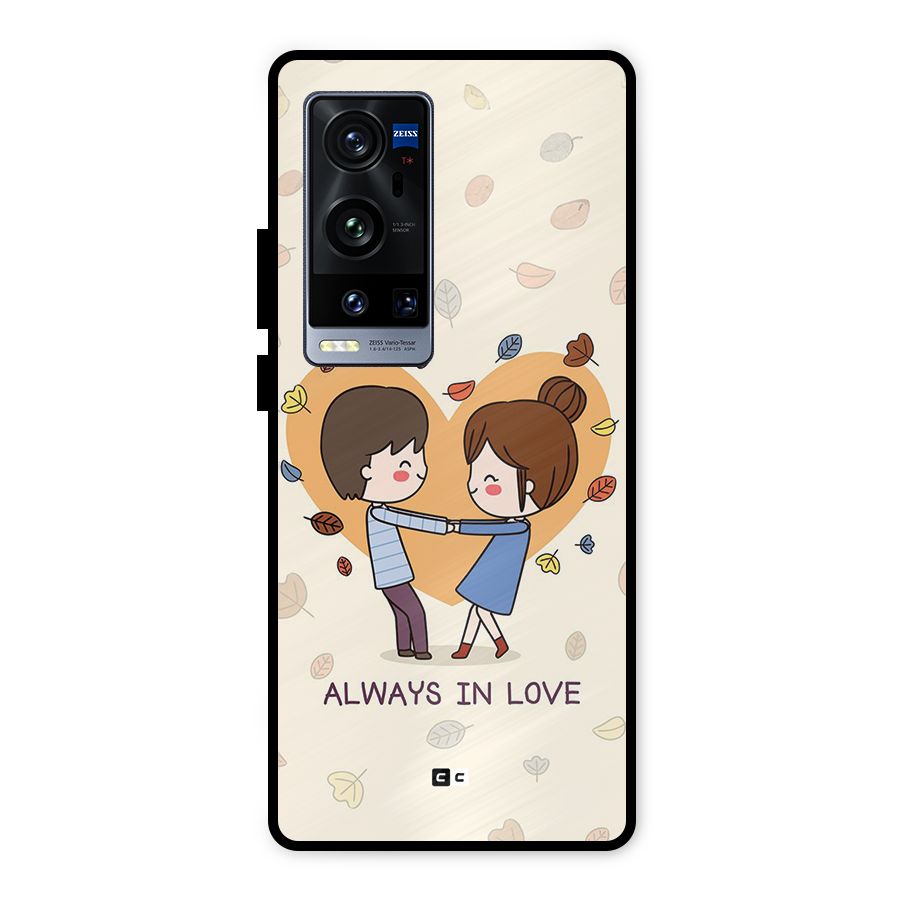 Always In Love Metal Back Case for Vivo X60 Pro Plus