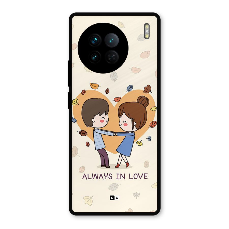 Always In Love Metal Back Case for Vivo X90