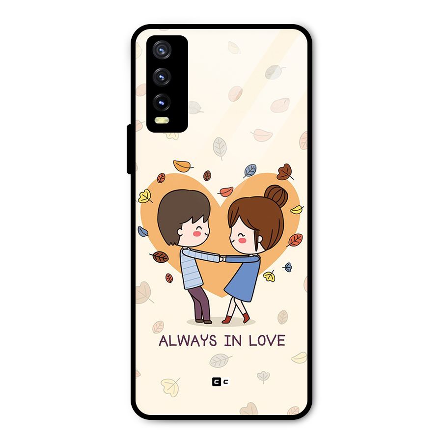 Always In Love Metal Back Case for Vivo Y20