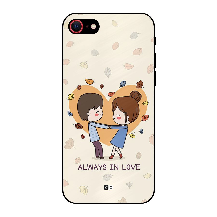 Always In Love Metal Back Case for iPhone SE 2022