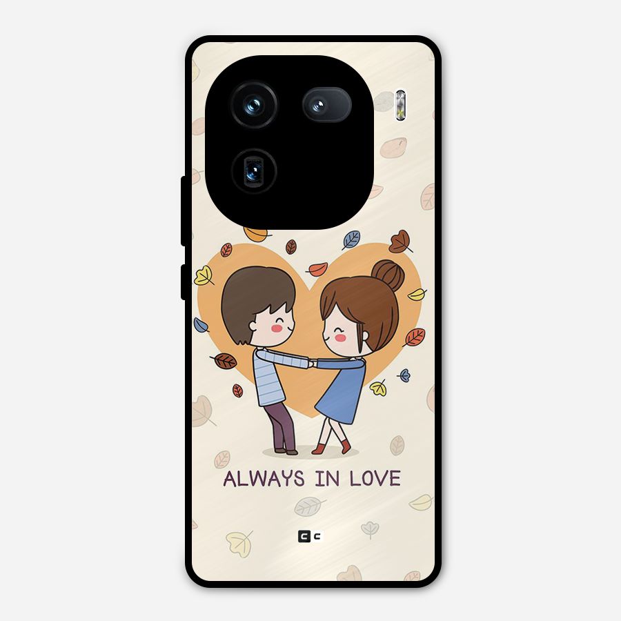 Always In Love Metal Back Case for iQOO 12