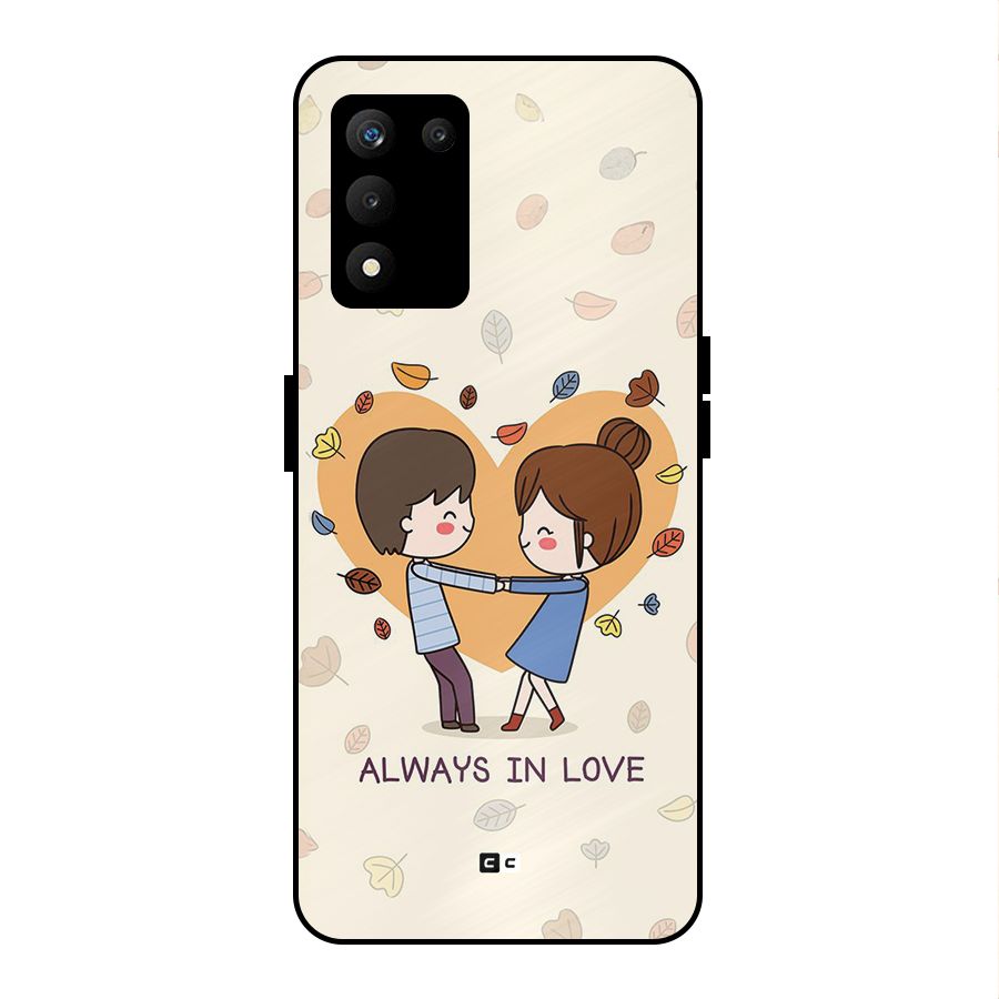 Always In Love Metal Back Case for realme 9 5G SE