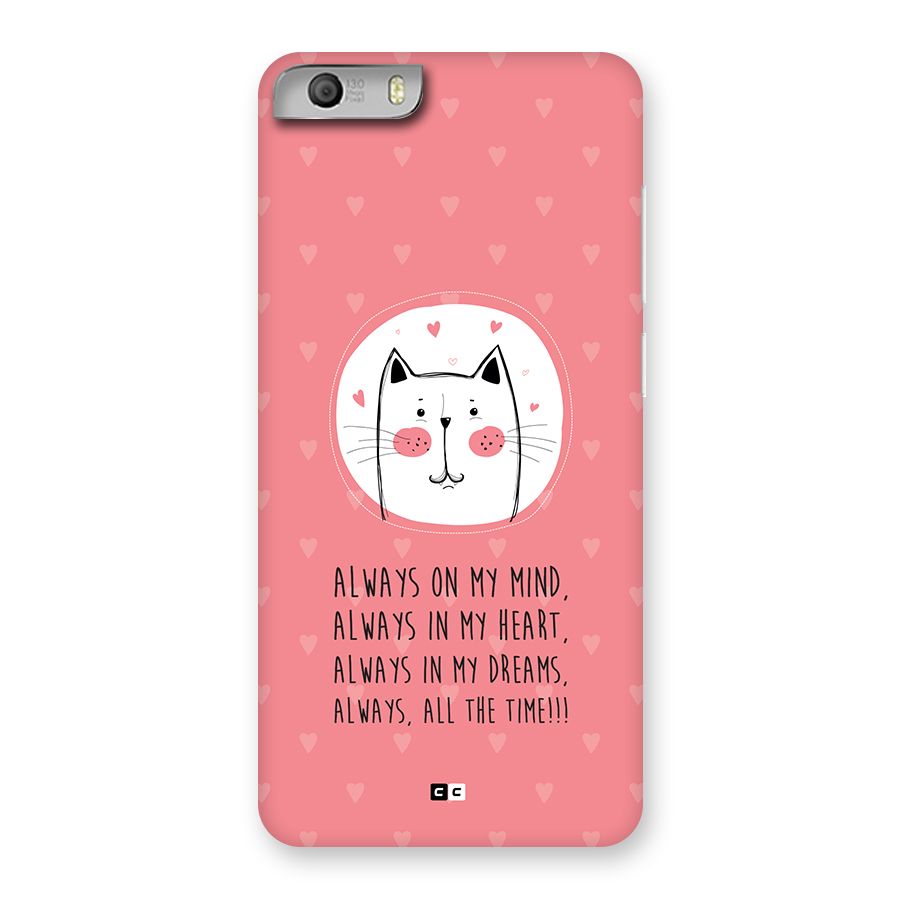 Always In Mind Back Case for Canvas Knight 2