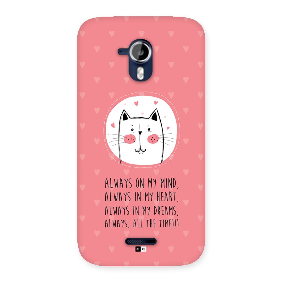 Always In Mind Back Case for Canvas Magnus A117