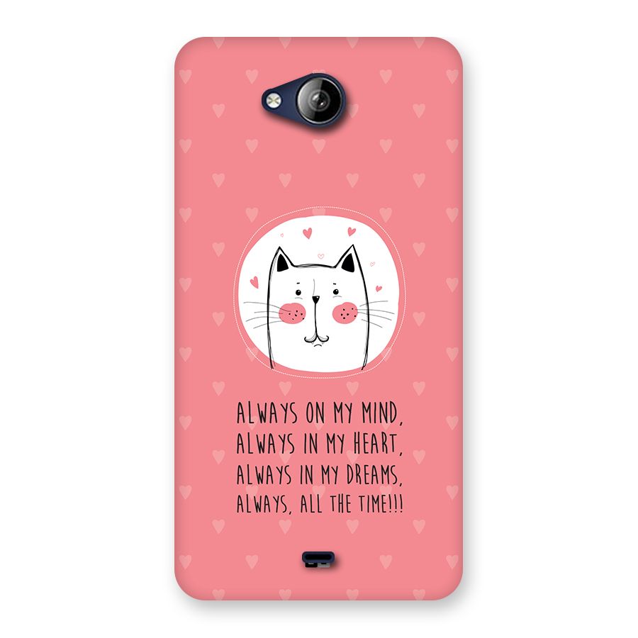 Always In Mind Back Case for Canvas Play Q355