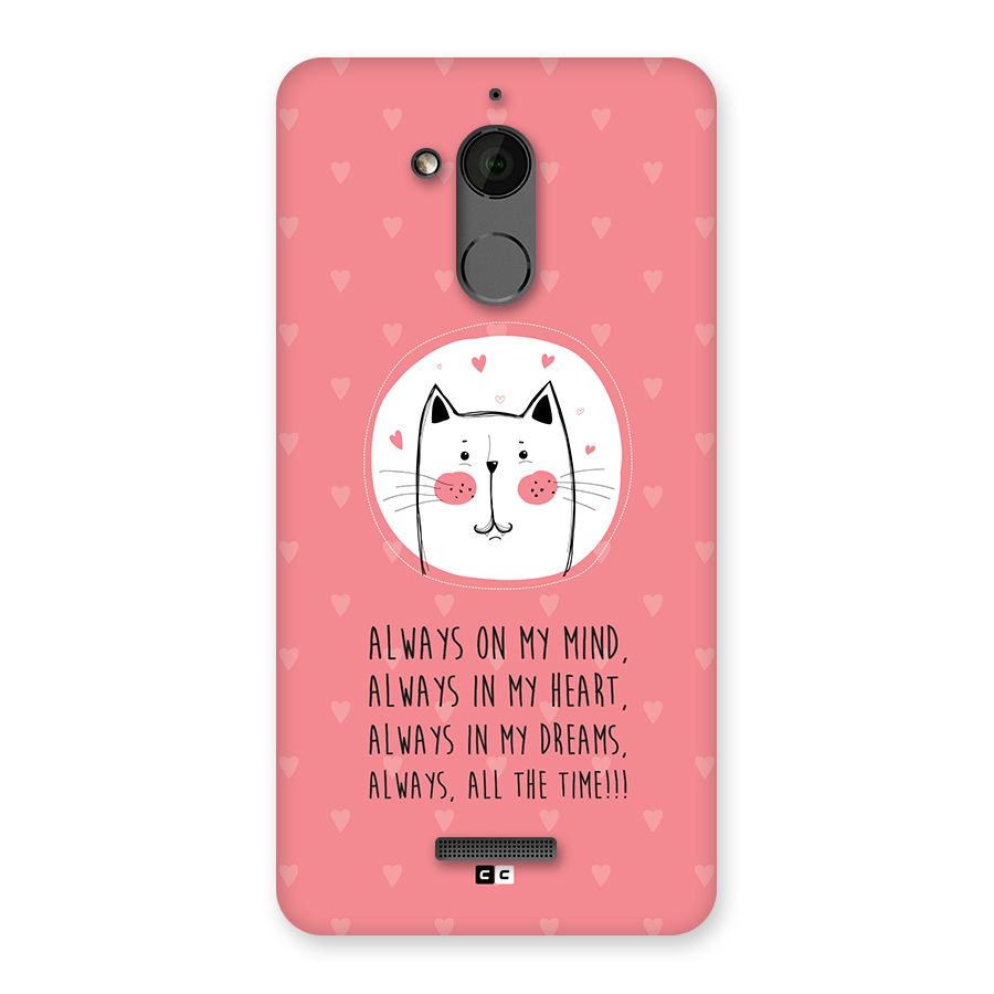Always In Mind Back Case for Coolpad Note 5