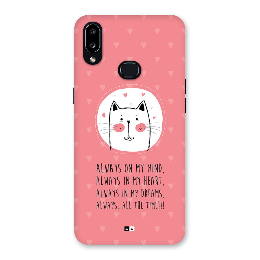 Always In Mind Back Case for Galaxy A10s