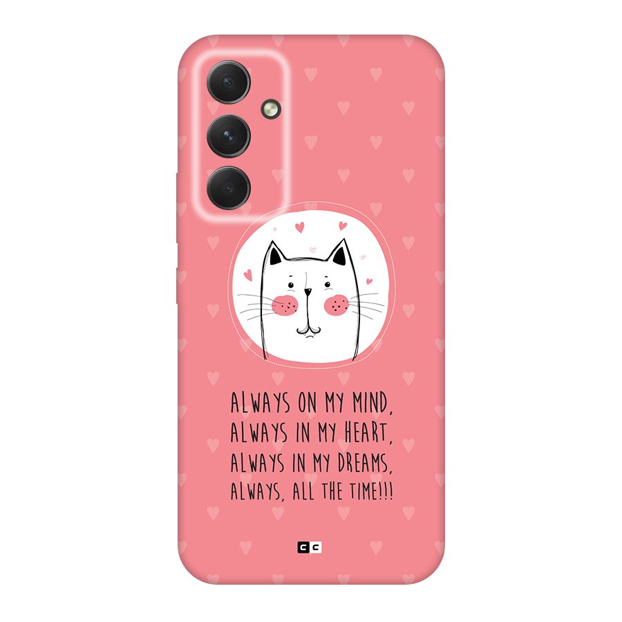 Always In Mind Back Case for Galaxy A54