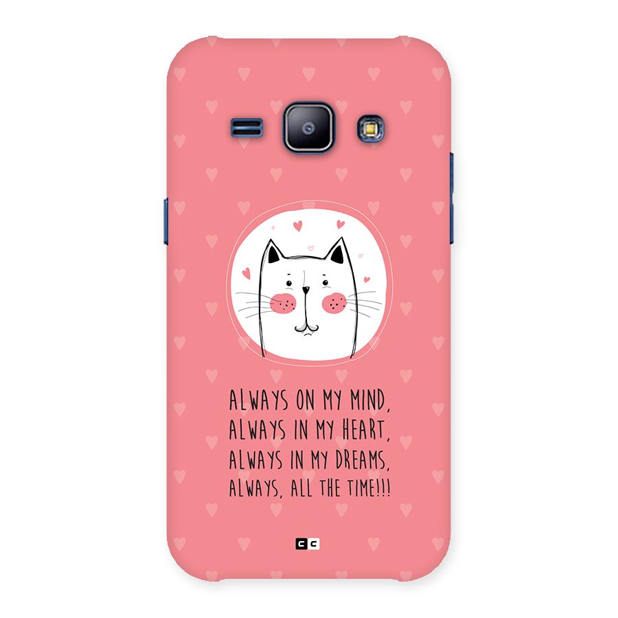 Always In Mind Back Case for Galaxy J1