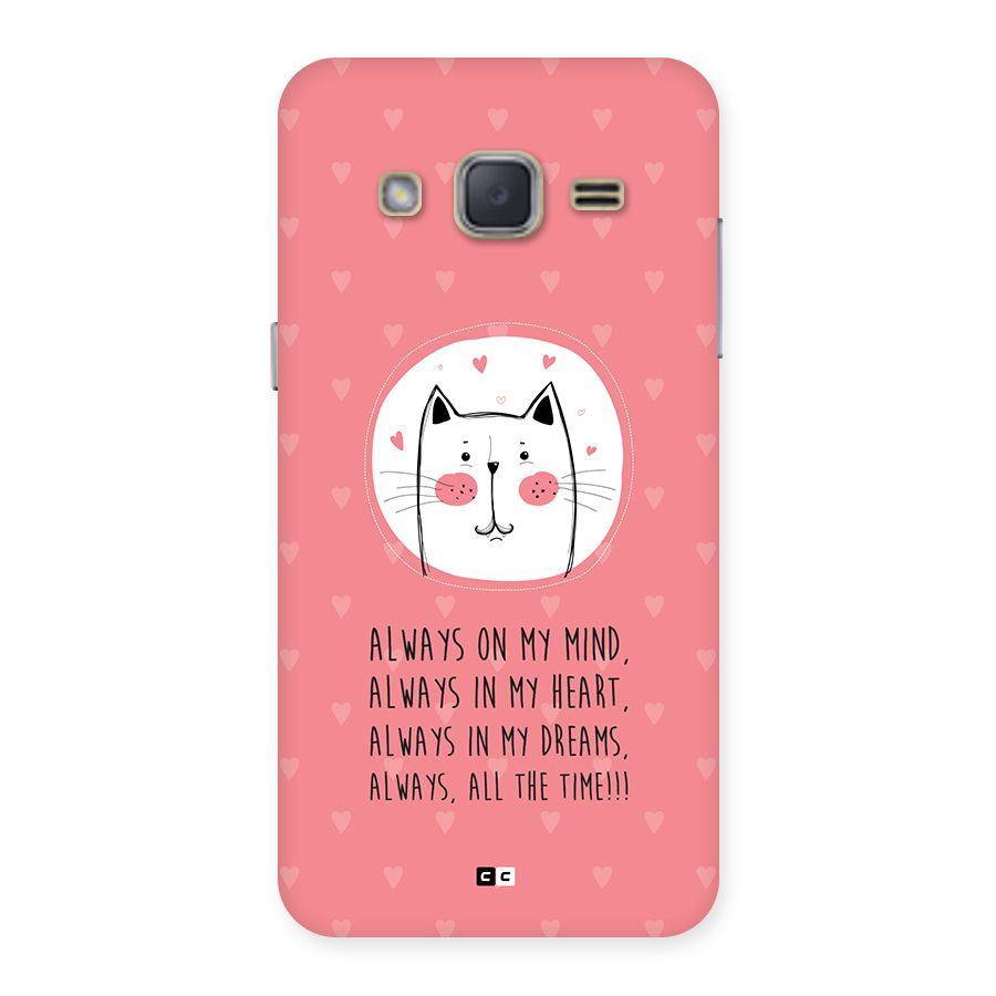Always In Mind Back Case for Galaxy J2