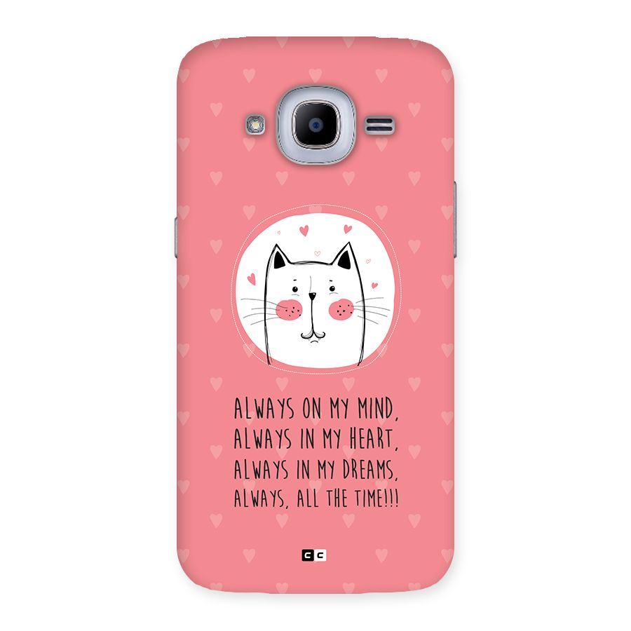Always In Mind Back Case for Galaxy J2 2016