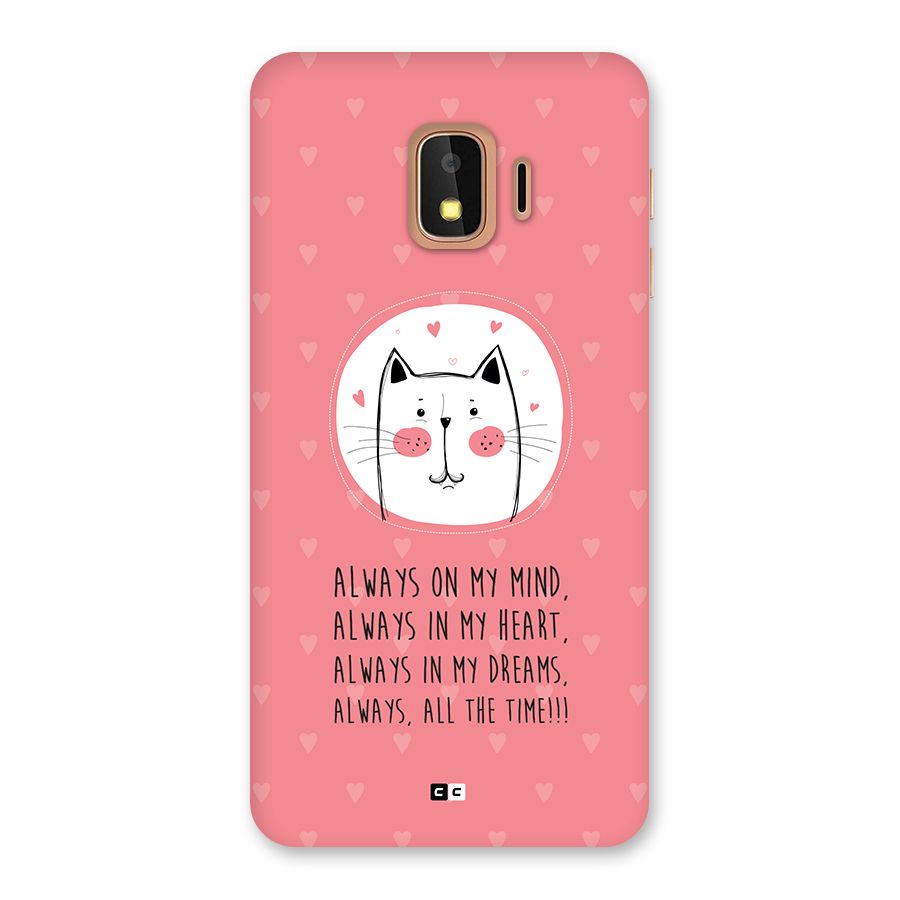 Always In Mind Back Case for Galaxy J2 Core