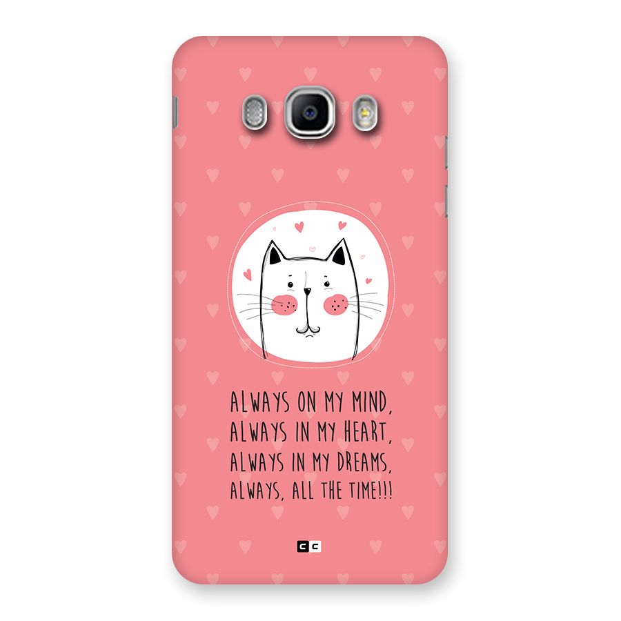 Always In Mind Back Case for Galaxy J5 2016