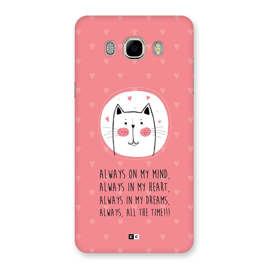 Always In Mind Back Case for Galaxy J7 2016
