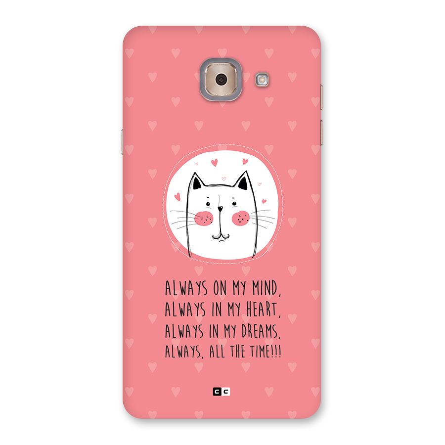 Always In Mind Back Case for Galaxy J7 Max