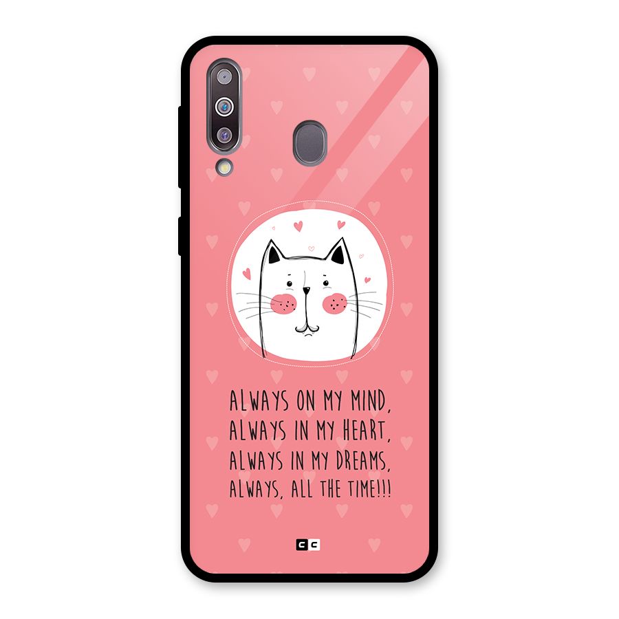 Always In Mind Back Case for Galaxy M30