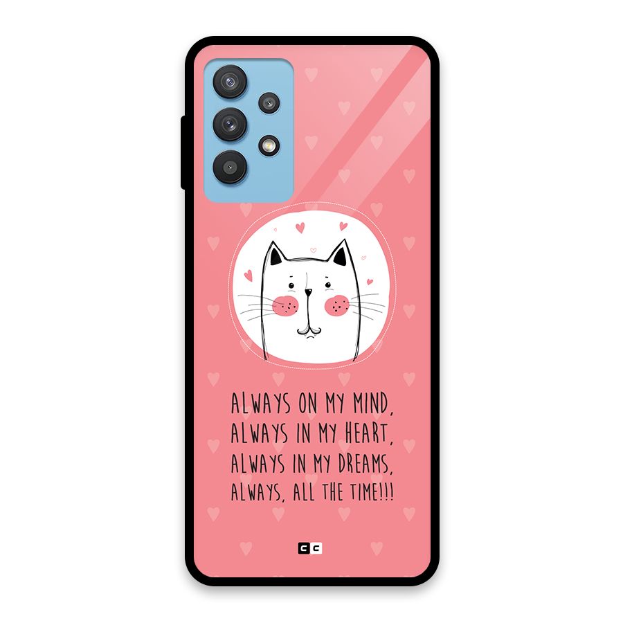 Always In Mind Back Case for Galaxy M32 5G