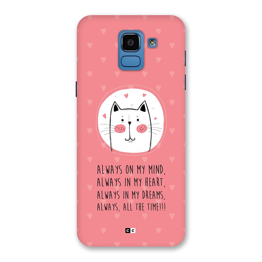 Always In Mind Back Case for Galaxy On6