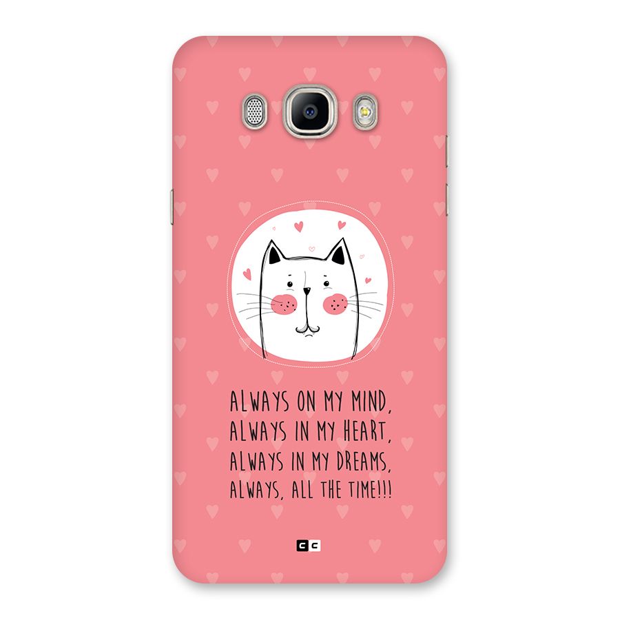 Always In Mind Back Case for Galaxy On8