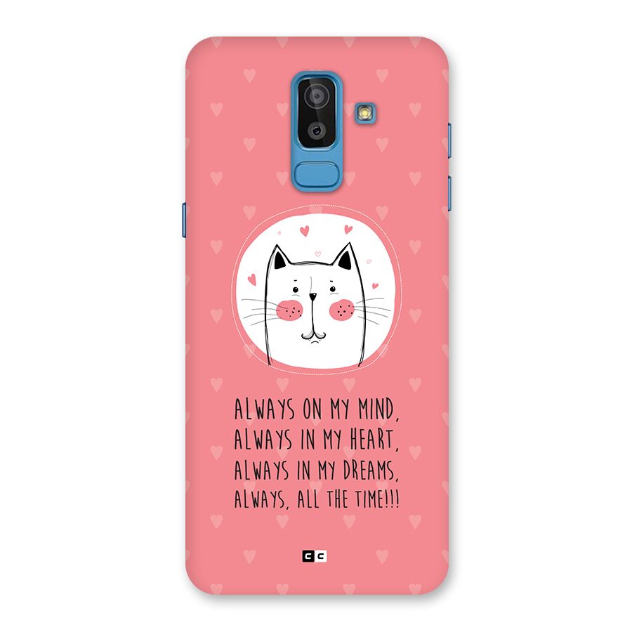 Always In Mind Back Case for Galaxy On8 (2018)