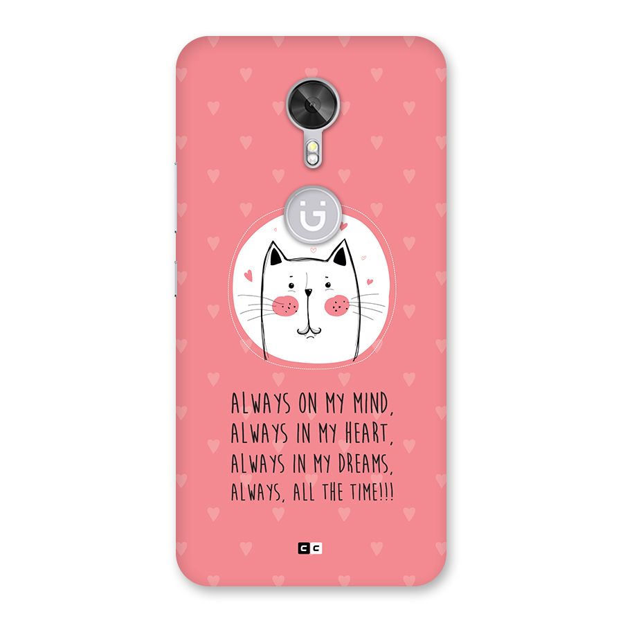 Always In Mind Back Case for Gionee A1